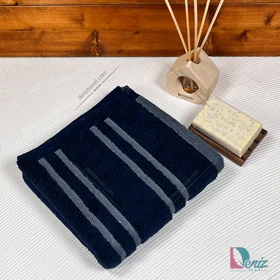 حوله دستی پارما رنگ سرمه ای