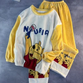 ست راحتی تدی زنانه بلوز و شلوار وارداتی