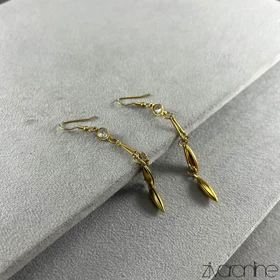 گوشواره زنانه طرح گندم 20405