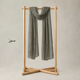 شال زنانه ابریشم راه راه 0041110110861