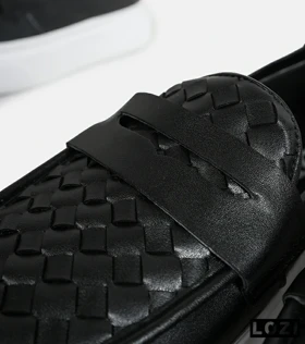 کالج مردانه مشکی سفید Bottega Veneta