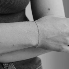 دستبند نقره زن کد 0316