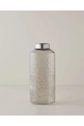 بطری شیشهای English Home مدل Rova 1800 ml - ذغالی
