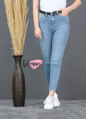 شلوار جین آبی روشن