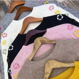 بلوز بافت زنانه وارداتی