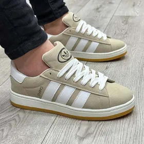 کفش و کتانی مردانه مدل ADIDAS_CAMPUS آدیداس کامپوس رنگ کرم سفید