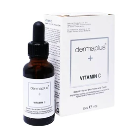 ژل مرطوب کننده پوست حاوی ویتامین C درماپلاس 30 میل