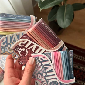 کش مو کارتی رنگین کمونی