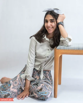 شومیز سبز گره دار