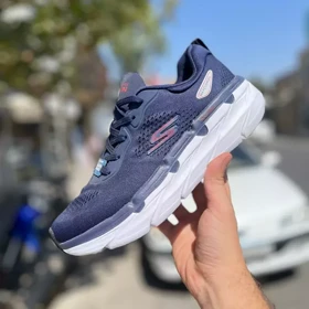 کفش پیاده روی اسکچرز مدل Max cushion مستر سرمه ای