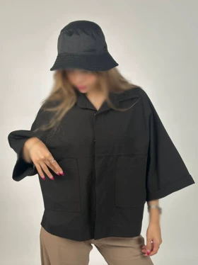 شومیز باکسی دوجیب مدل دلبهار کد 50263