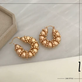 گوشواره حلقه‌ای گوی چانکی