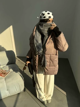 کاپشن جیب پاکتی