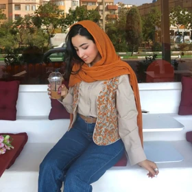 شومیز رنگین کمانی