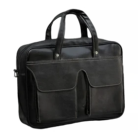 کیف چرمی اداری مدل MISCELLANEOUS - MT005 (مشکی)