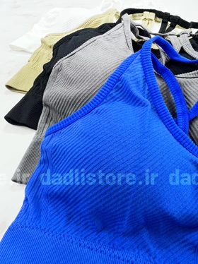 نیم‌تنه ورزشی کاپ‌دار کبریتی هارنس دار