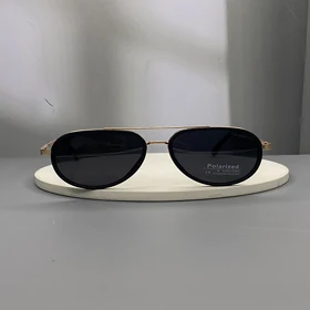 عینک آفتابی کارتیه با فریم کائوچو و فلز و لنز پلی‌کربنات پلاریزه UV400 Cartier Polarized