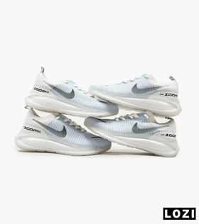 کفش کتانی زنانه سفید آبی NIKE AIR zoomx