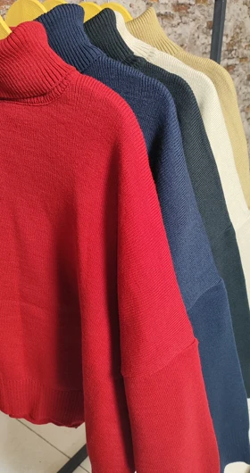 بافت یقه اسکی مدل شمیسا کد 40212