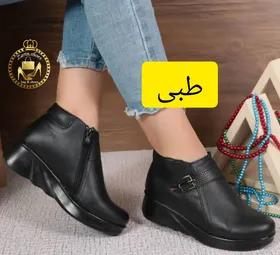 نیم بوت لژدار زنانه تونلی طبی