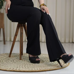 شلوار زنانه دمپا پشت کش کد 5120