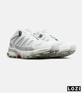 کفش کتانی مردانه و زنانه سفید طوسی I-Runner مدل 7917