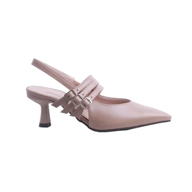 کفش پاشنه‌بلند زنانه مدل سه بند کد 1756