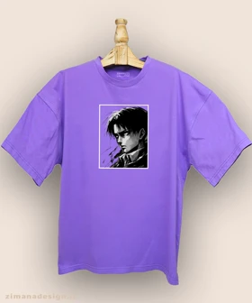 تیشرت لش مردانه و زنانه طرح اتک آن تایتان شخصیت ارن نیگر کد 929