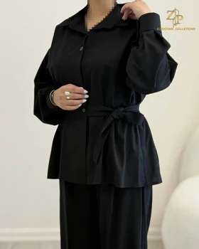 تونیک و شلوار زنانه لینن آلیا