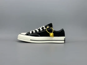 کتانی کانورس چاک تیلور آل استار لو مشکی کرم/Converse chuck Tylor low