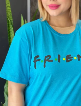 تیشرت لانگ FRIENDS کد : 1012000