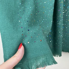 شال پاییزه موهر دستک نگین 20538