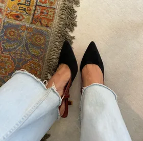 پاشنه کوتاه زنانه مدل پرنسا
