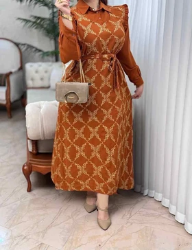 پیراهن طلاکوب پروانه