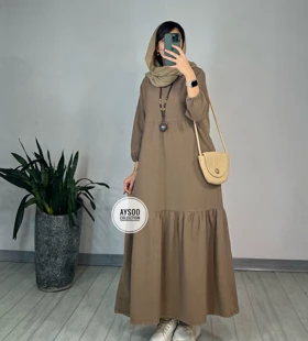 پیراهن مانتویی آیسو 1(ایراد دار)