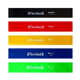 کش مینی لوپ ورزشی (Mini Loop TheraBand) بسته 5 عددی