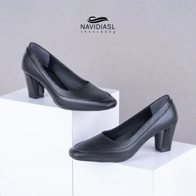 کفش زنانه چرم مجلسی کد 4026001