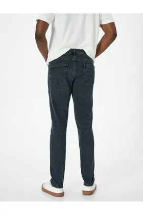 شلوار جین Skinny Fit - Michael Jean 4SAM40119ND