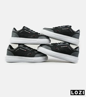 کفش مردانه و زنانه مشکی طوسی Reebok LT Court مدل 7428