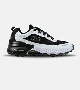 کفش کتانی طبی ورزشی سفید مشکی SKECHERS max protect مدل 7572