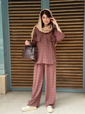 ست شومیز شلوار شرمین