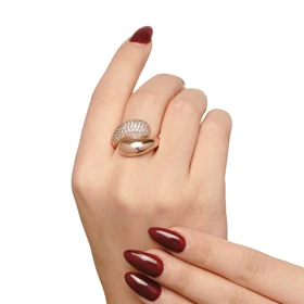 انگشتر نگین‌دار سایز 8 و 9