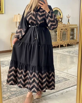 پیراهن ماکسی پلنگی