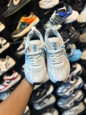 کتانی مردانه v2kسفید آبی