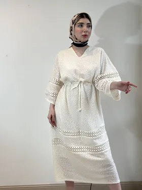 پیراهن آستر دار کد 3104