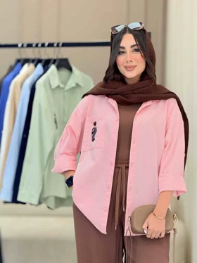 شومیز تک جیب تدی