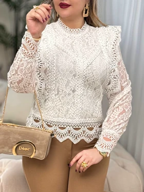 شومیز دانتل ژیوا 3018