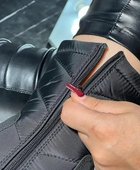 نیم بوت دخترانه کاپشنی