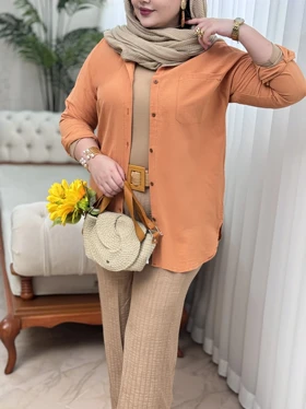 مانتو لینن چکامه 3196