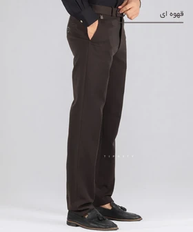 شلوار پارچه ای مردانه راسته ساده 1076